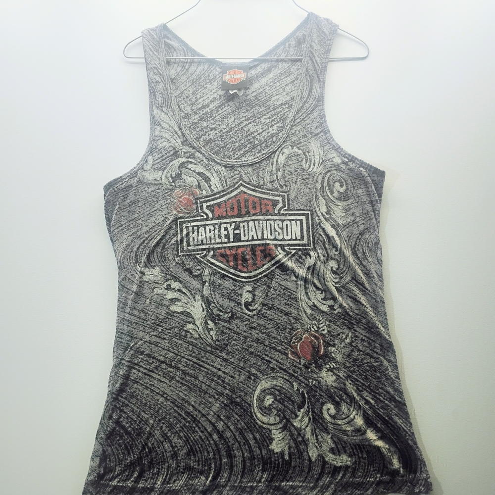Harley-Davidson Gray Tank Top